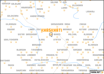 map of Khaskhatī