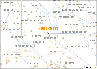 map of Khās Kheti