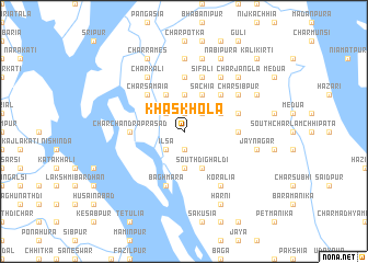 map of Khās Khola