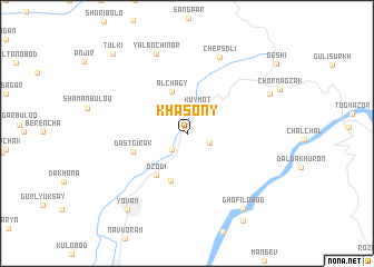 map of Khasony