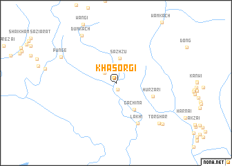 map of Khasorgi