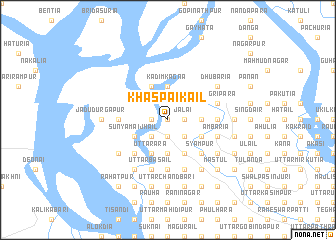 map of Khās Pāikāil