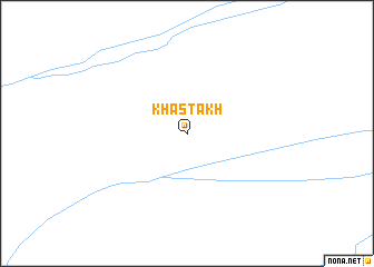 map of Khastakh