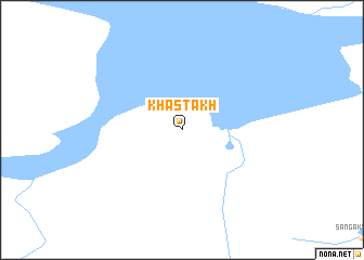 map of Khastakh