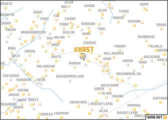 map of Khast