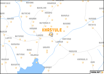 map of Khasyule