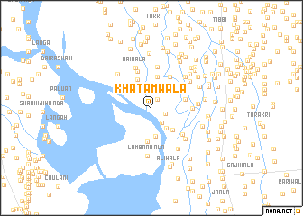 map of Khātamwāla