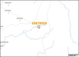map of Khatanga