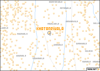 map of Khatānriwāla