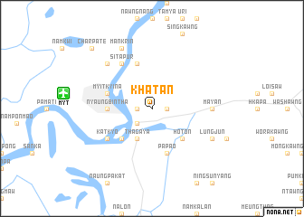 map of Khātan