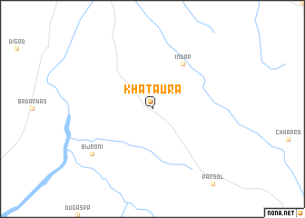 map of Khataura