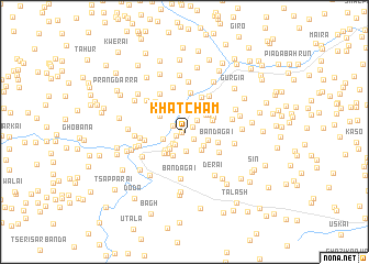 map of Khat Cham