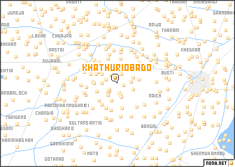 map of Khathurio Bado