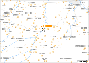 map of Khaţībān