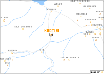 map of Khaţībī