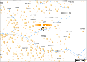 map of Khātīr Nār