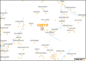 map of Khaţīr