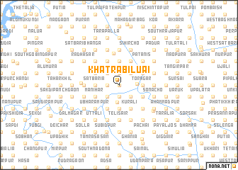 map of Khātrābiluāi