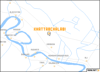 map of Khaţţāb Chalabī