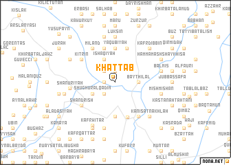 map of Khaţţāb