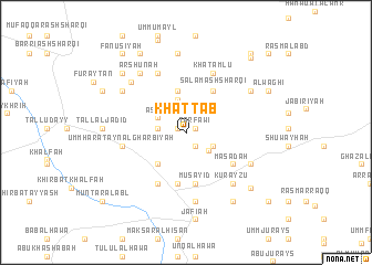 map of Khaţţāb