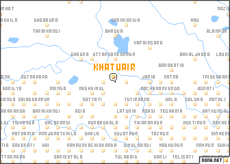 map of Khātuāir
