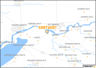 map of Khatukay