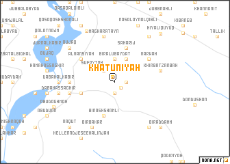 map of Khātūnīyah