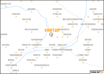 map of Khatun\