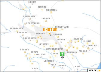 map of Khātūn