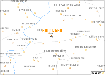 map of Khatusha