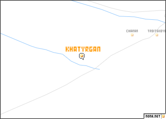 map of Khatyrgan