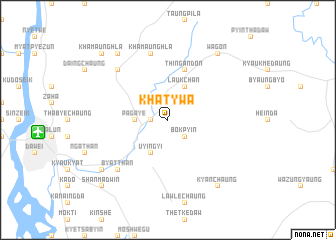 map of Khat-ywa
