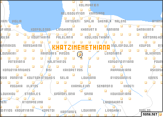 map of Khatzimemethianá