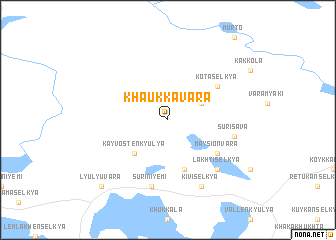 map of Khaukkavara