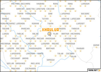 map of Khau Lưa