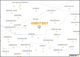 map of Khavitskiy