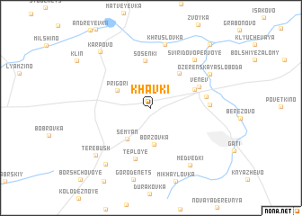 map of Khavki