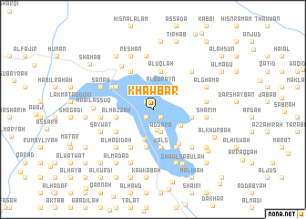 map of Khawbar