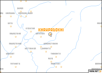 map of Khawpadokhi