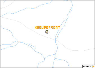 map of Khawr as Sanţ