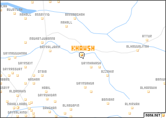 map of Khawsh