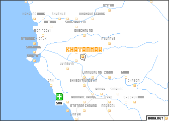 map of Khayanmaw