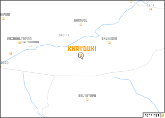 map of Khayduki