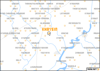 map of Khayein