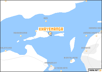 map of Khayemanga