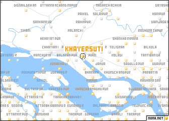 map of Khayersuti