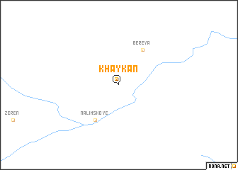 map of Khaykan