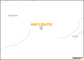 map of Khaylasutay