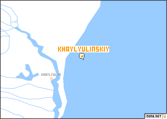 map of Khaylyulinskiy